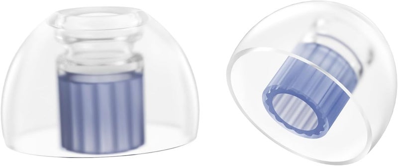 SpinFit W1 for IEM - L - Patented Medical-Grade Silicone Ear Tips, Double W-Shaped Tube Core, More Stability - Image 1
